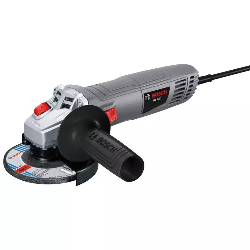Bosch WS 650 Angle Grinder 650W | 4 Inch Electric Grinding Machine | 12000 RPM Heavy Duty Power Tool - Mahaveer Tools GRINDER MACHINE Mahaveer Tools