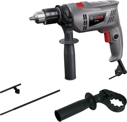 Bosch Professional STANDARD LINE ID 500 Impact Drill, 500W, 10mm Chuck, 3000 RPM, 1.7kg| 6 Months Warranty