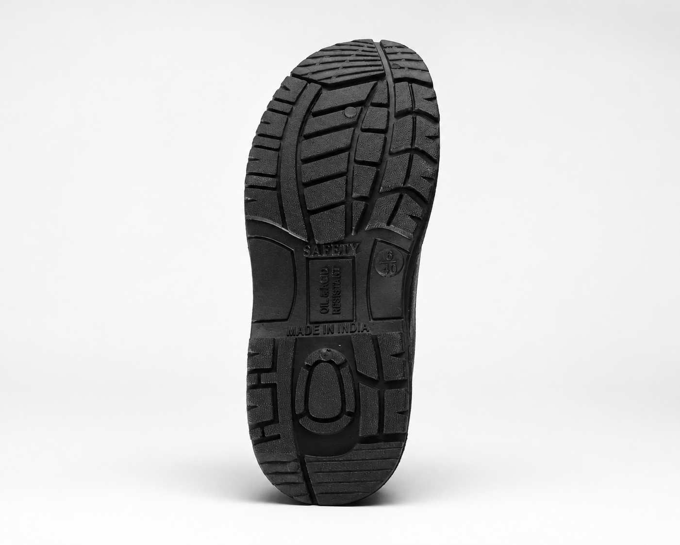 Road King Steel Toe Safety Shoes for Men | Industrial Work Safety Shoe | Oil & Slip Resistant | Heavy Duty Safety Footwear