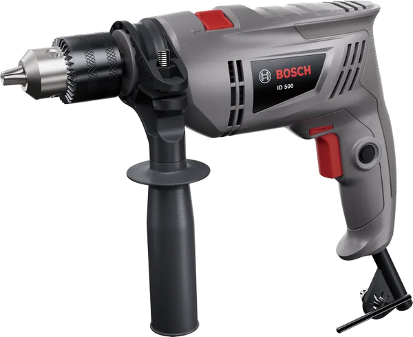 Bosch Professional STANDARD LINE ID 500 Impact Drill, 500W, 10mm Chuck, 3000 RPM, 1.7kg| 6 Months Warranty