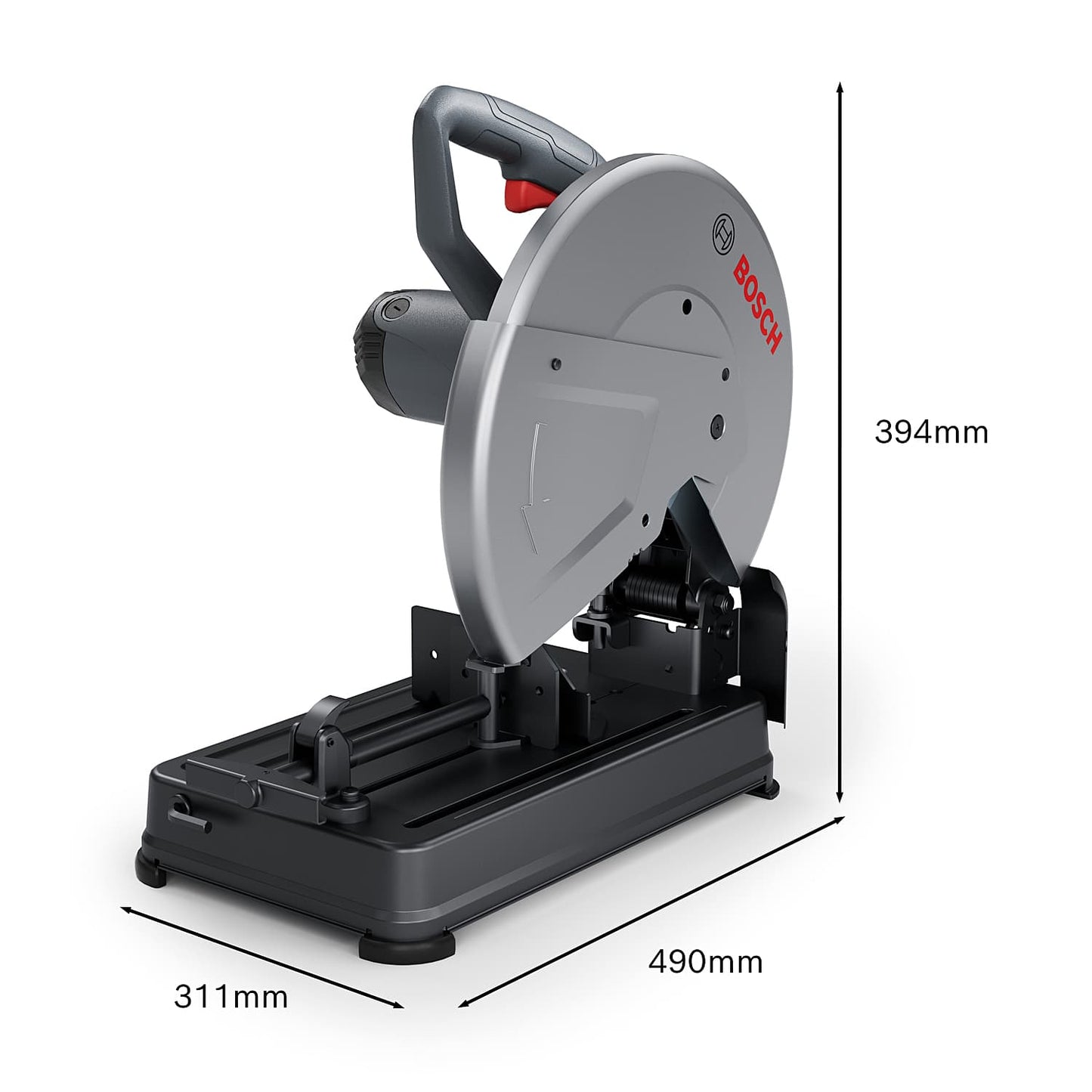 Bosch Metal Cut Off Saw 2000 W, 3800 RPM No Load Speed and 355 mm Disc Diameter, CO 200 (Without Saw Blade)