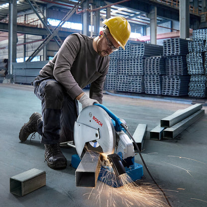 Bosch Metal Cut Off Saw 2000 W, 3800 RPM No Load Speed and 355 mm Disc Diameter, CO 200 (Without Saw Blade)