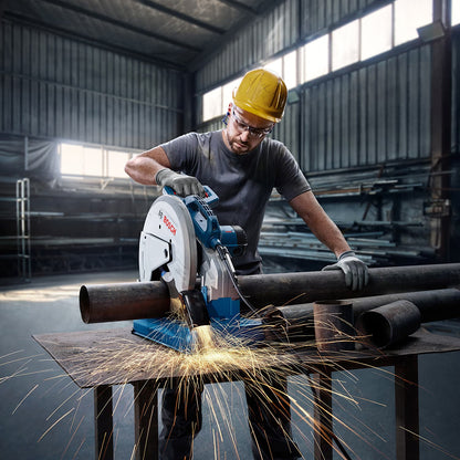 Bosch Metal Cut Off Saw 2000 W, 3800 RPM No Load Speed and 355 mm Disc Diameter, CO 200 (Without Saw Blade)